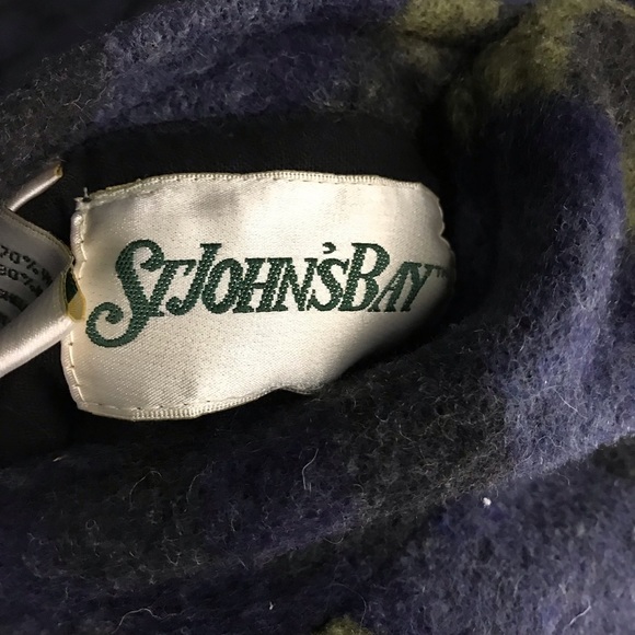 St Johns Bay Reversible Wool Indian Blanket Vest Western Aztec Southwest Sz S - Picture 6 of 7